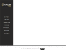 Tablet Screenshot of corcuera.com